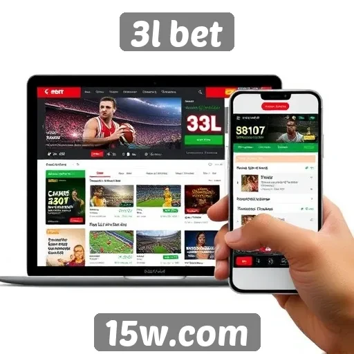 Acessibilidade do site 3l bet em dispositivos móveis