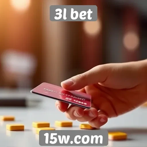 Métodos de pagamento aceitos na 3l bet